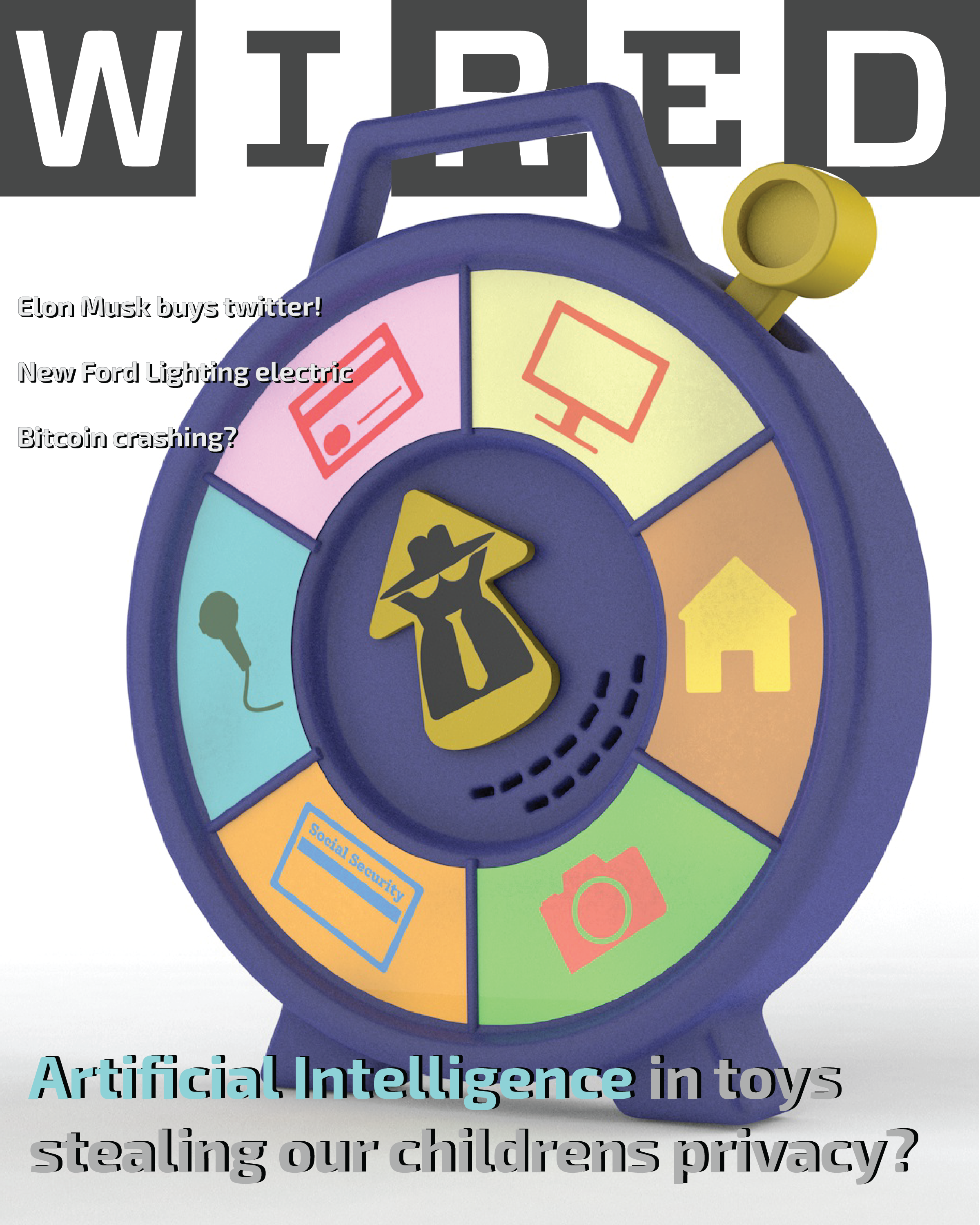 Wired Magazine Cover study